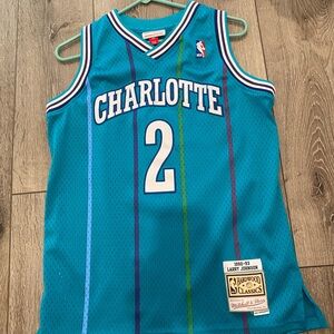 Mitchell & Ness Teal Charlotte Kids Jersey